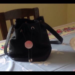 Leather SAK  bucket bag